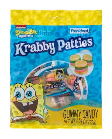 SpongeBob SquarePants® Krabby Patties™ Gummy Candy 2.54oz