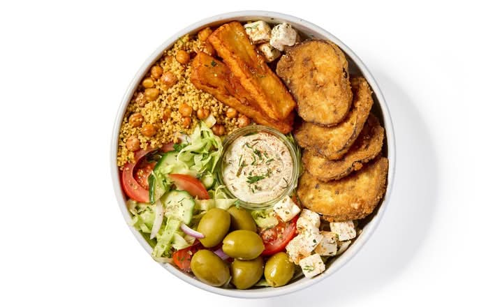 Panko Aubergine Bowl