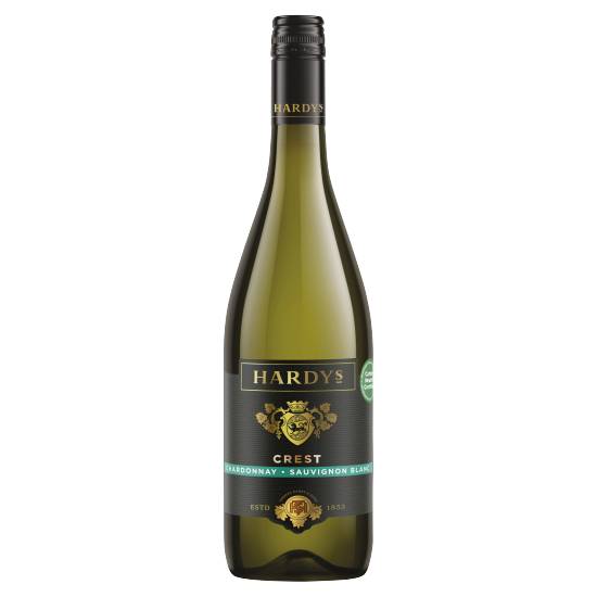 Hardys Crest Chardonnay Sauvignon Blanc (750ml)