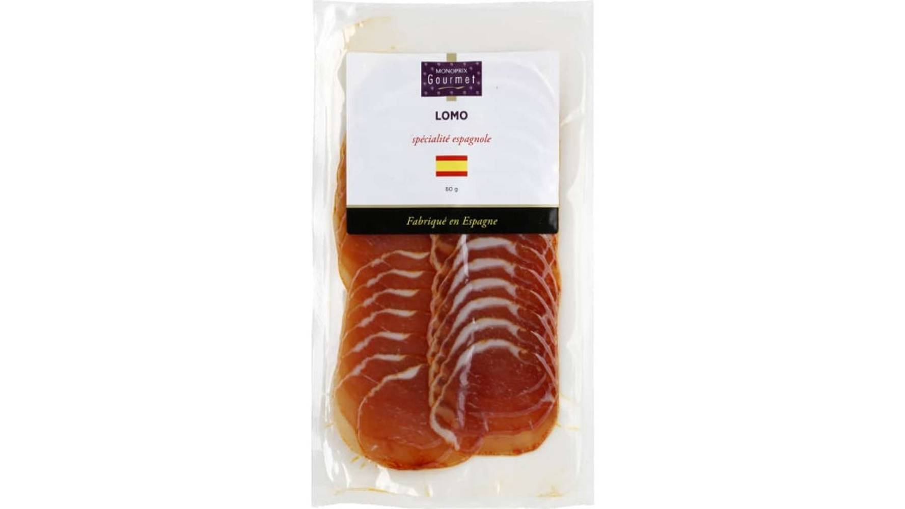 Monoprix Gourmet - Lomo spécialité espagnole (80g)