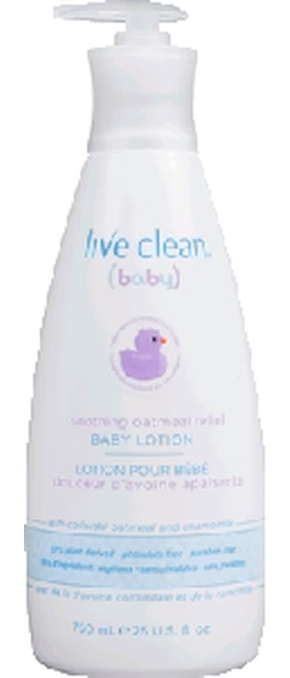 Live Clean Baby Soothing Oatmeal Relief Lotion (750 ml)
