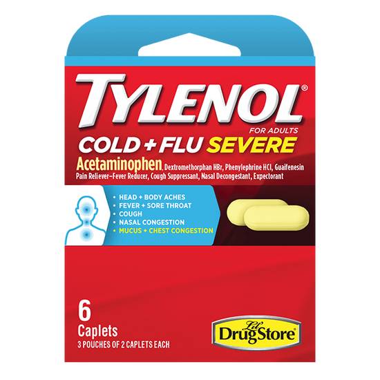 Tylenol Cold & Flu 6ct