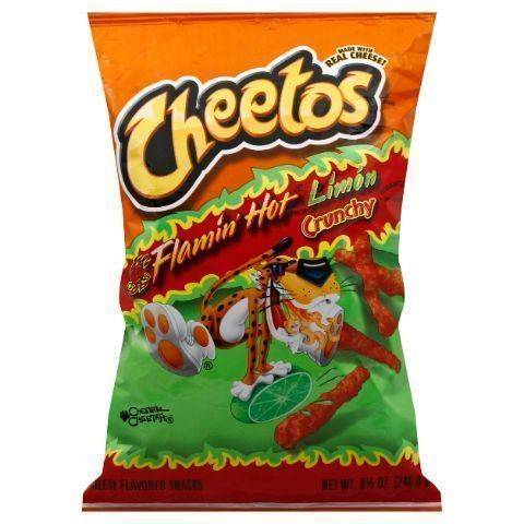 Cheetos Crunchy Flamin' Hot Limon 8.5oz