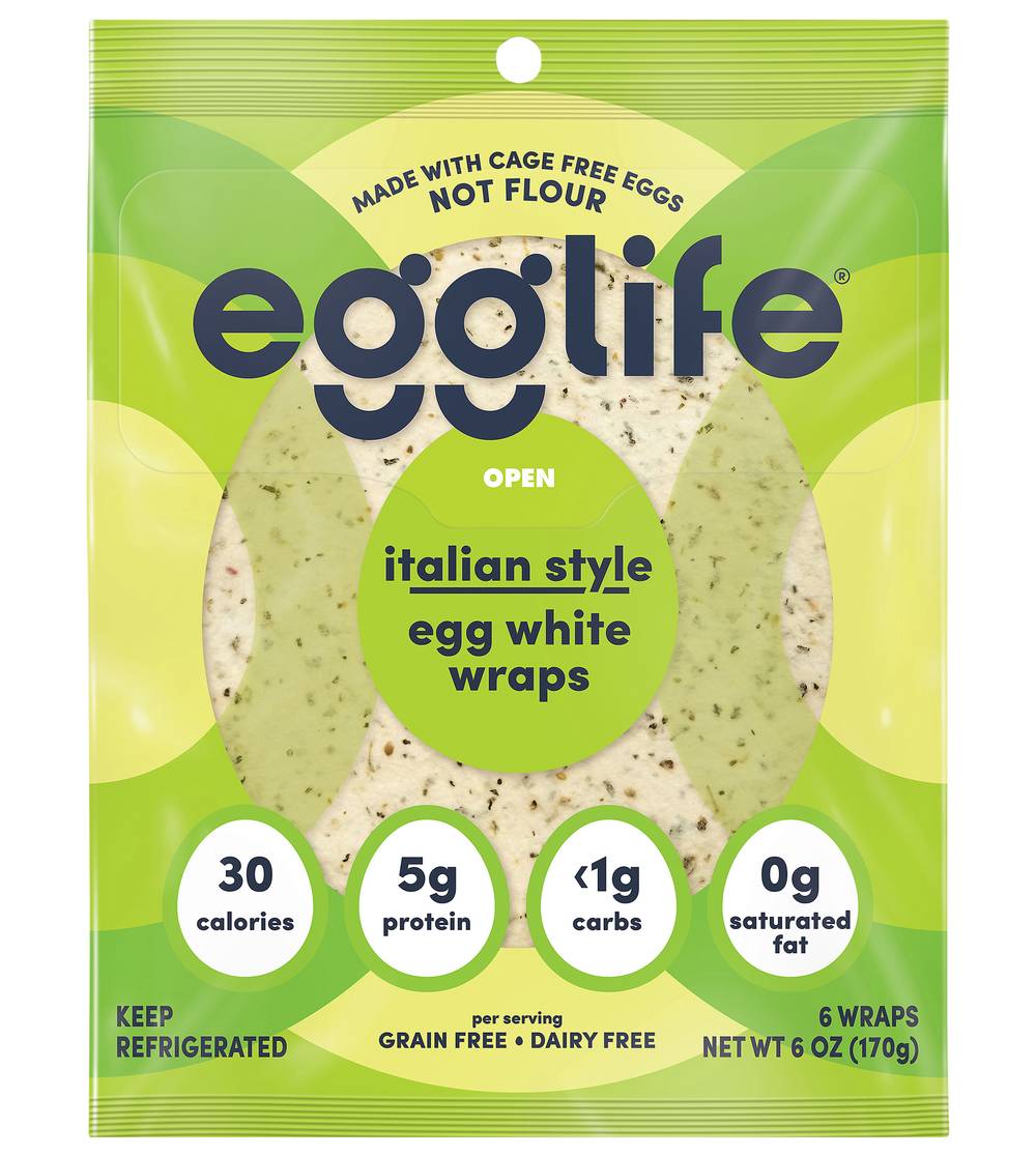 egglife Italian Style Egg White Wraps (6 oz)