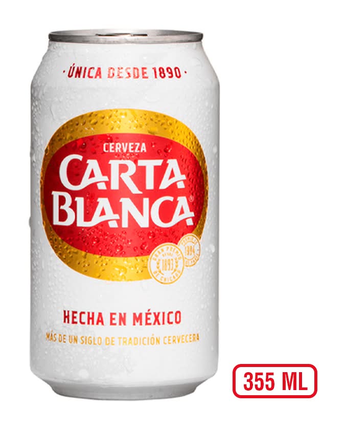 Carta Blanca · Cerveza tipo lager (6 x 355 ml)