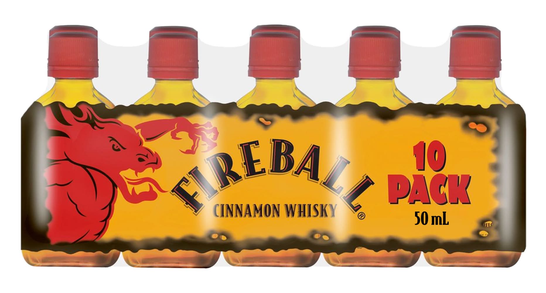 Fireball Cinnamon Whisky (10 x 50 ml)