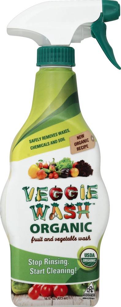 Organic Fruit and Vegetable Wash Veggie Wash 16 fl oz