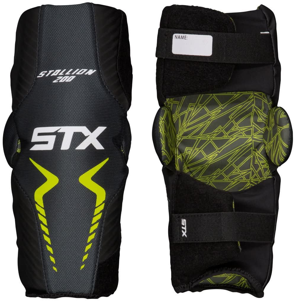 STX Stallion 200 Lacrosse Arm Pad - Youth (Black, M)