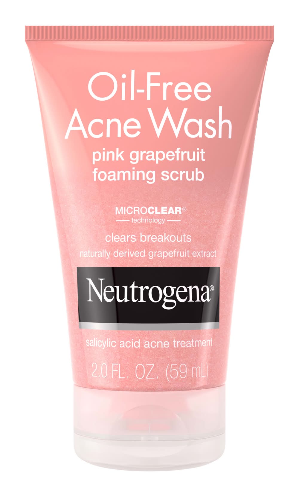 Neutrogena Oil-Free Pink Grapefruit Foaming Scrub Acne Wash (2 fl oz)