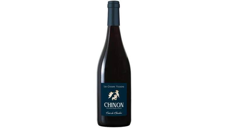 Les Champs Vignons - Vin rouge AOP chinon (750 ml)