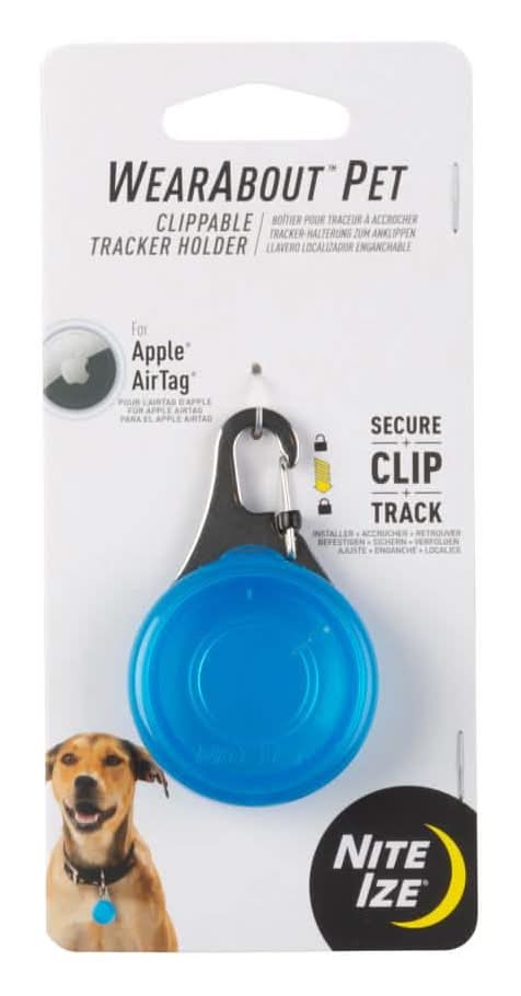 Nite Ize Wearabout Pet Clippable Tracker Holder - Blue