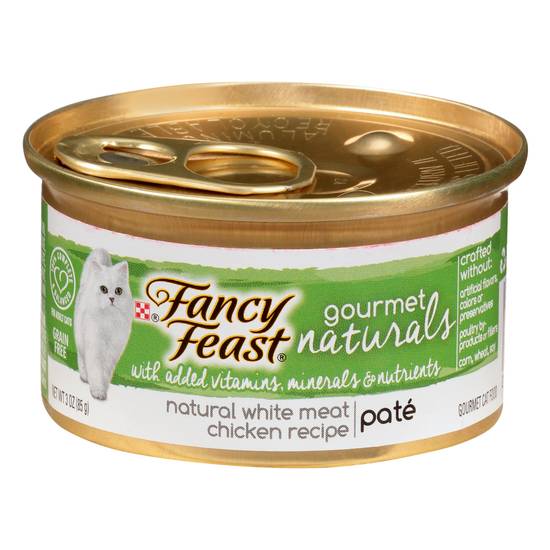 Fancy Feast Gourmet Natural White Meat Chicken Recipe Cat Food