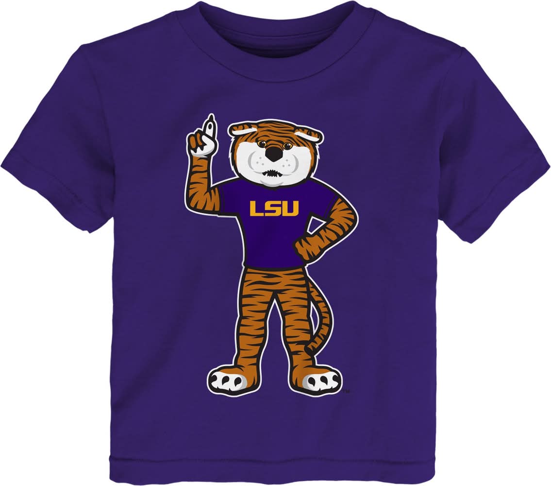 Gen2 Toddler LSU Tigers Purple Mascot T-Shirt (2T)