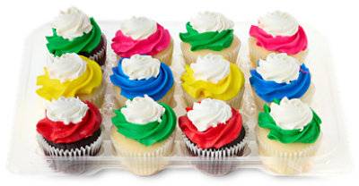 Buttercream Cupcakes Assorted 12 Count - Each