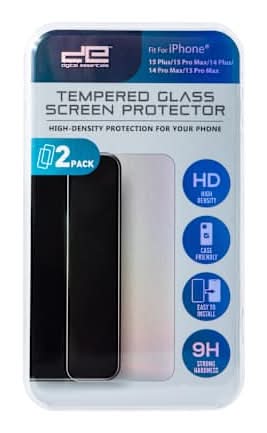 iPhone 15 Plus® HD Clarity Tempered Glass 2-Pack V2