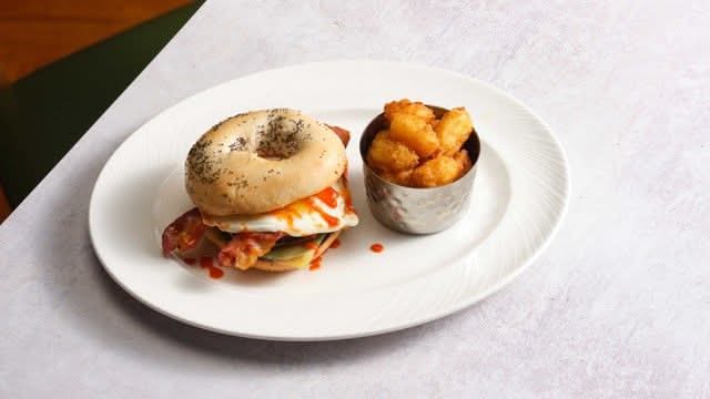 Big Apple Stack Breakfast Bagel
