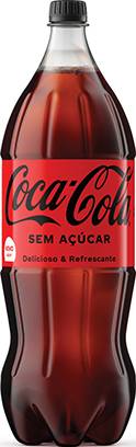 Coca-cola refrigerante sabor original sem açúcar (1.5 l)