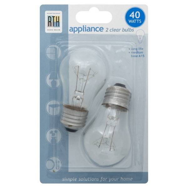 Round The House Clear Bulbs (2 ct)