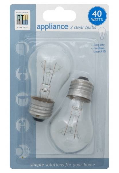Round The House Clear Bulbs (2 ct)