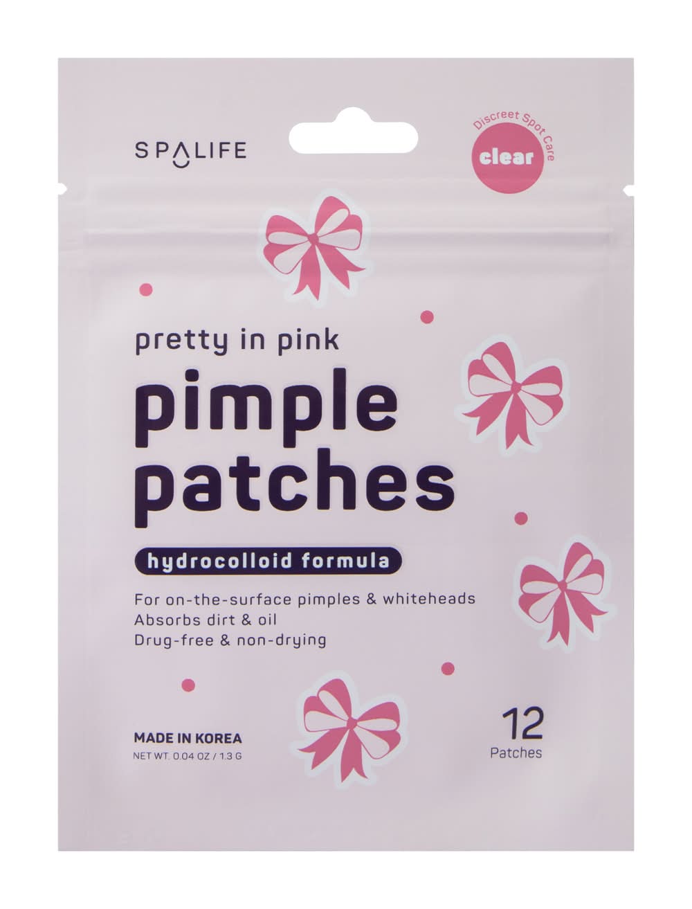Spalife Pretty In Pink Pimple Patches 12-Pack Pretty in Pink