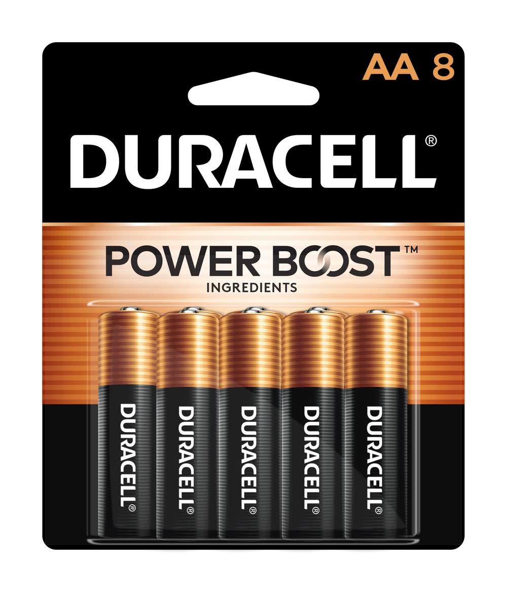 Duracell Coppertop Alkaline AA Batteries ( 8 -Pack)
