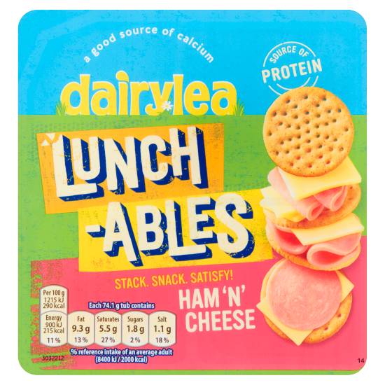 Dairylea Lunchables (ham 'n' cheese)