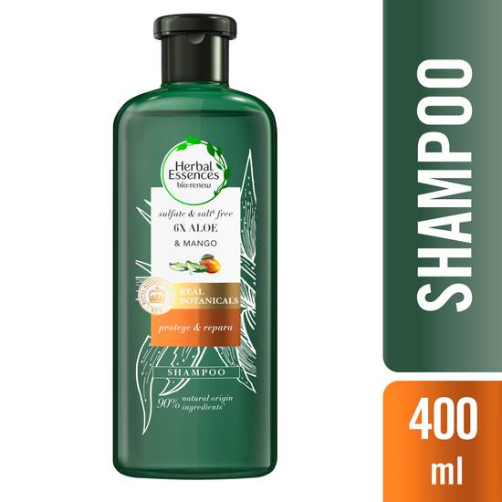 Herbal essences shampoo 6x aloe y mango