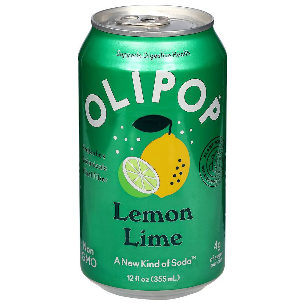 Olipop a New Kind Of Soda (12 fl oz) (lemon lime)