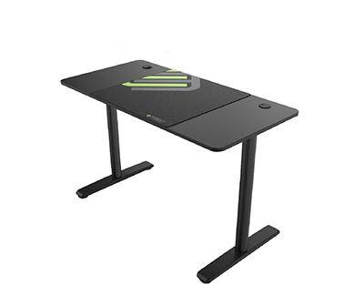 Eureka! Mechanical Ergonomic Gaming Desk, Black