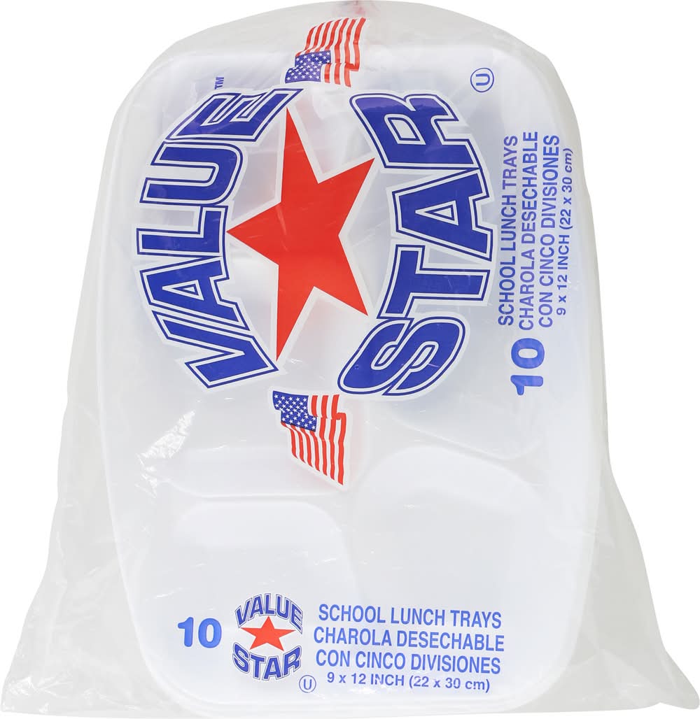 Value Star School Lunch Trays