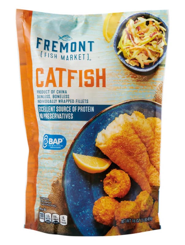 Fremont Fish Market Catfish Fillets (16 oz)