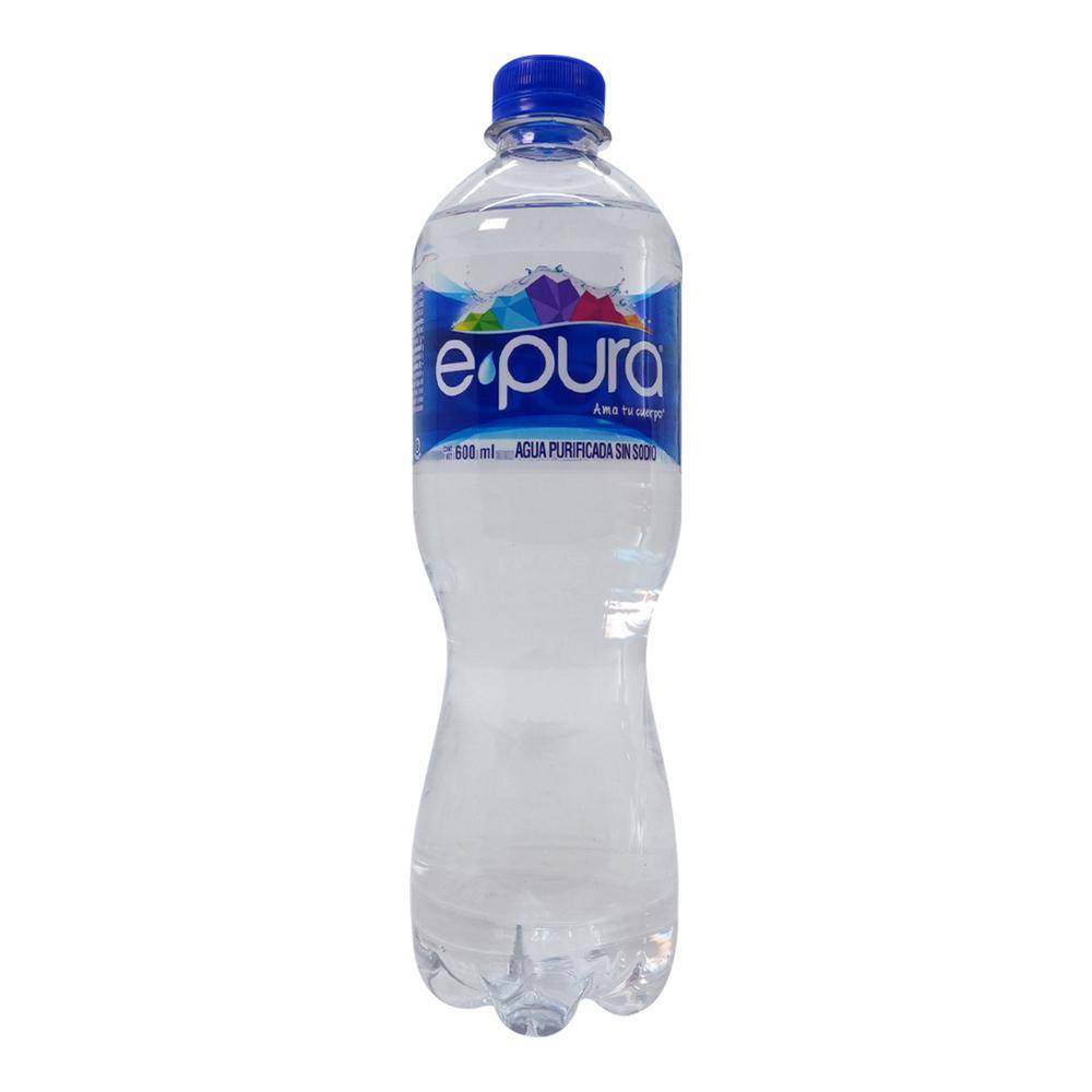 Epura agua natural (botella 600 ml)