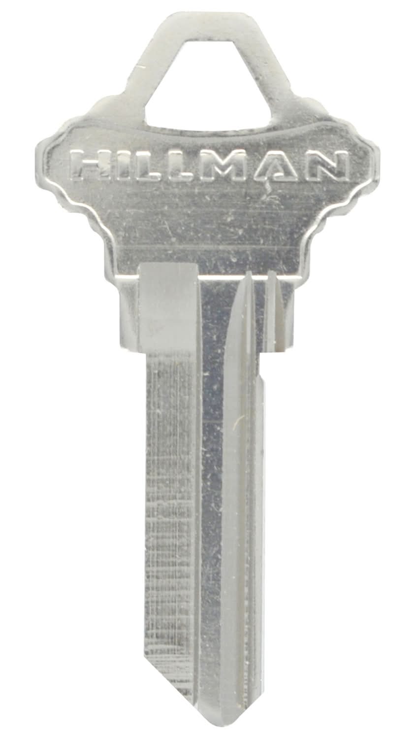 Hillman Keykrafter Traditional Silver House/Office Key Blank 68 Sc1, Ez2, Clp1 Single For Schlage Lo