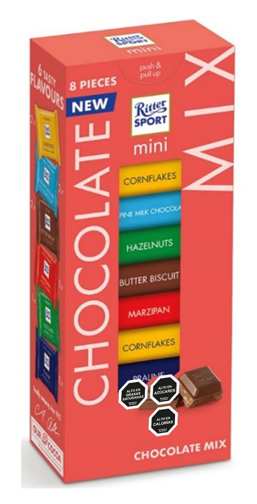 Chocolate Ritter Torre Mix 133Gr