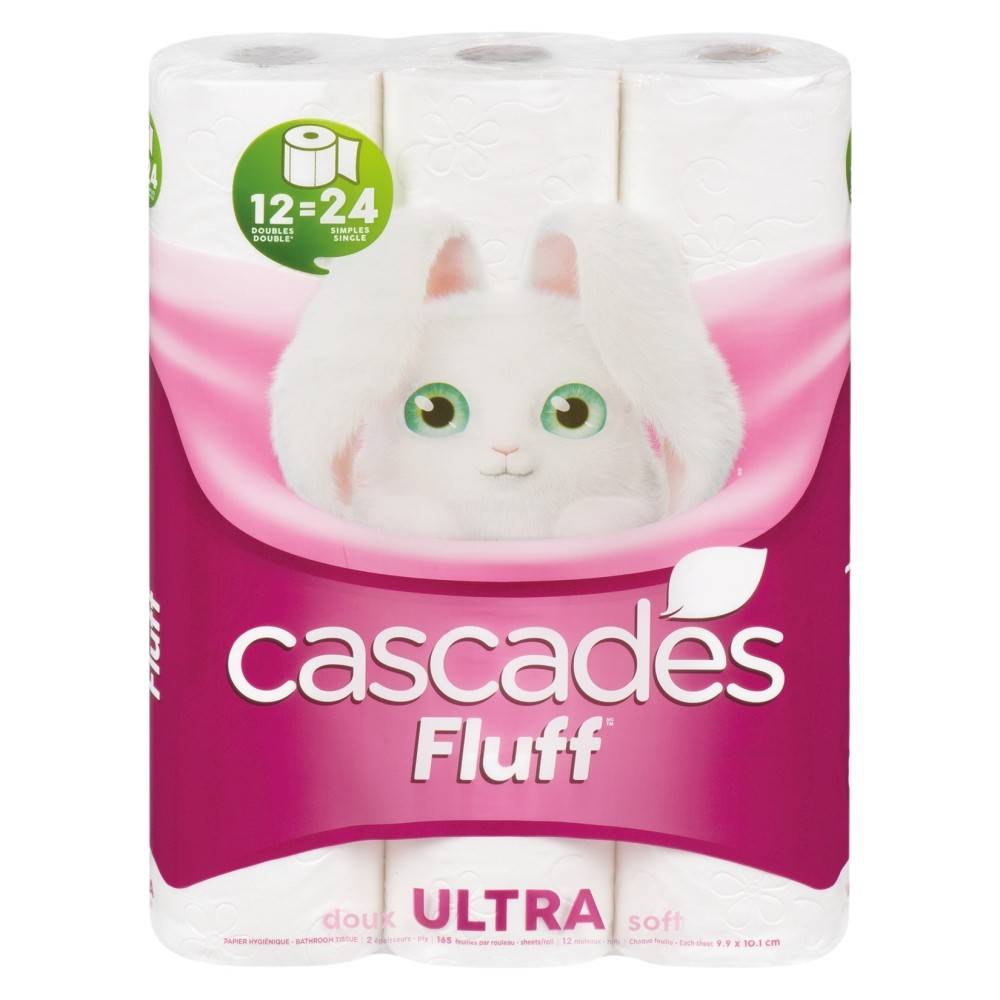 Cascades Fluff Ultra Bathroom Tissue