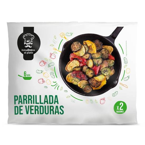 Parrillada de verduras asadas Al Punto bolsa 450 g