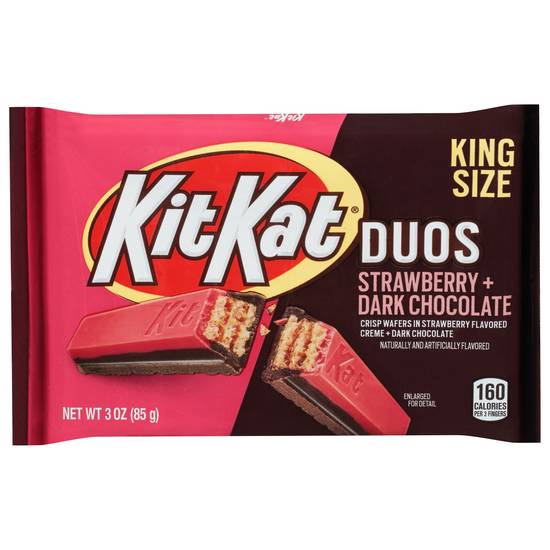 Kit Kat King Size Crisp Wafers (strawberry-dark chocolate)