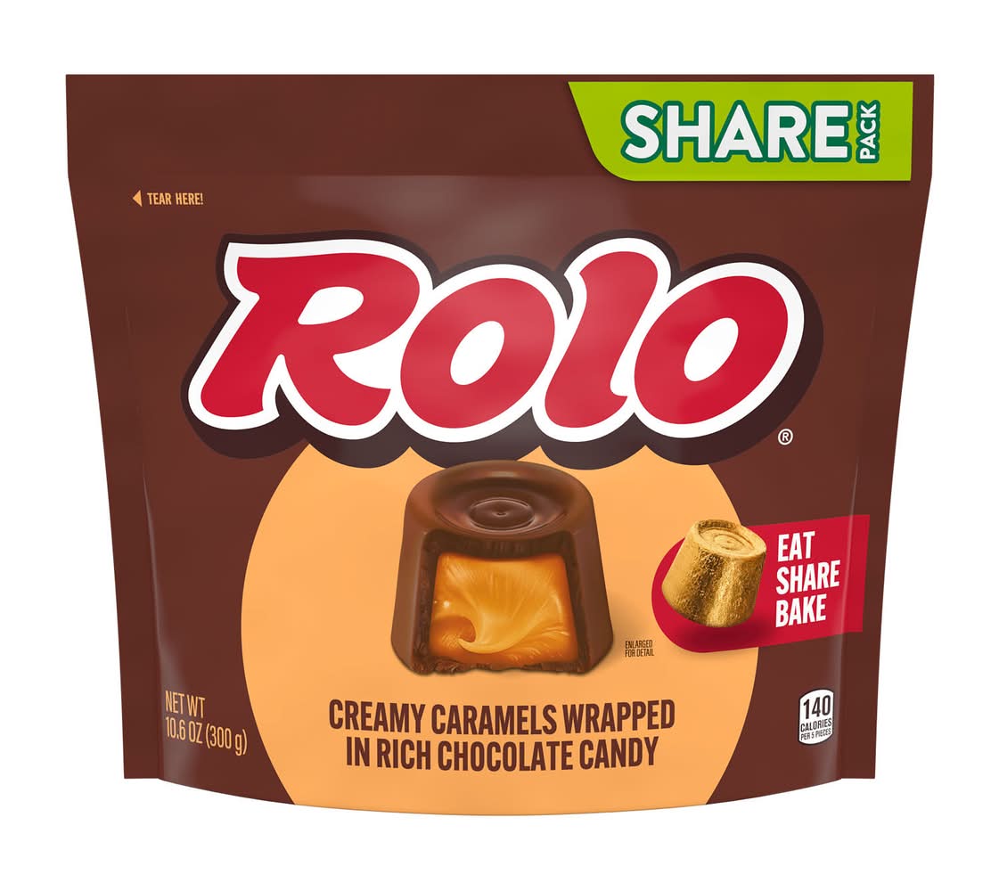 Rolo Creamy Caramels in Rich Chocolate Candy (10.6 oz)