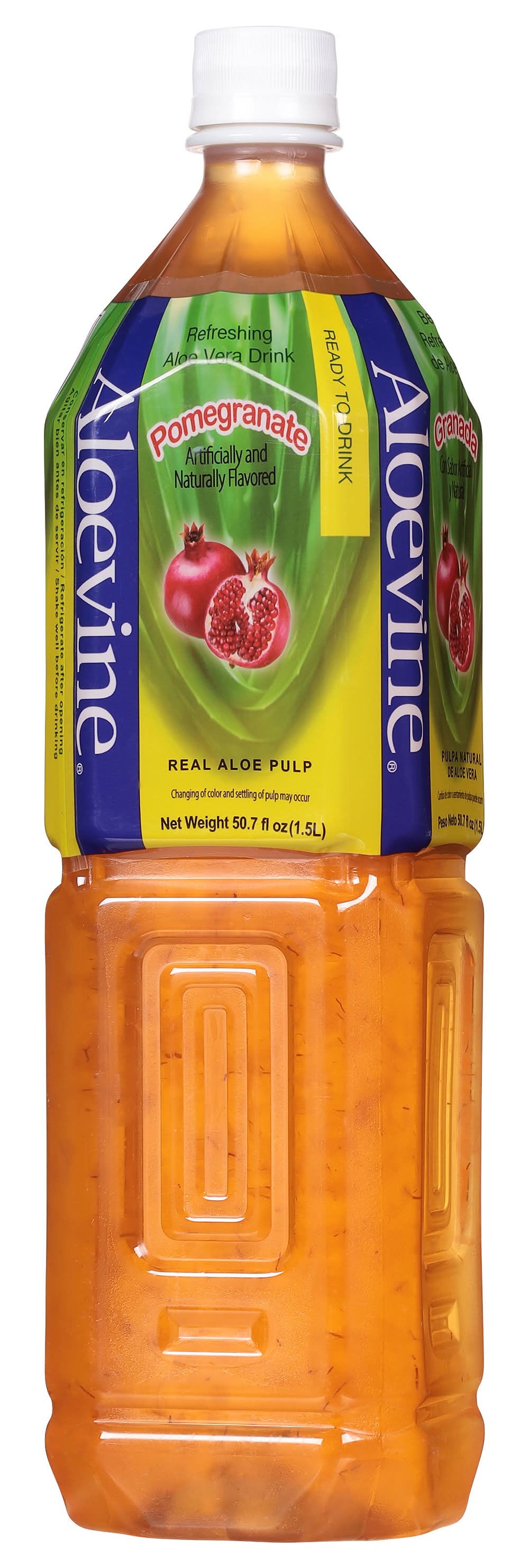 Aloevine Pomegranate Aloe Vera Drink (50.7 fl oz) | Delivery Near You |  Postmates