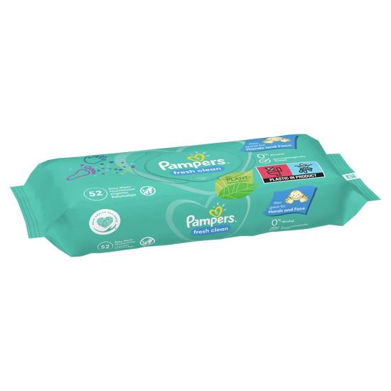 Pampers - -Lingettes freshclean (52 pièces)