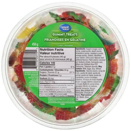 Great Value Gummy Treats (450 g)