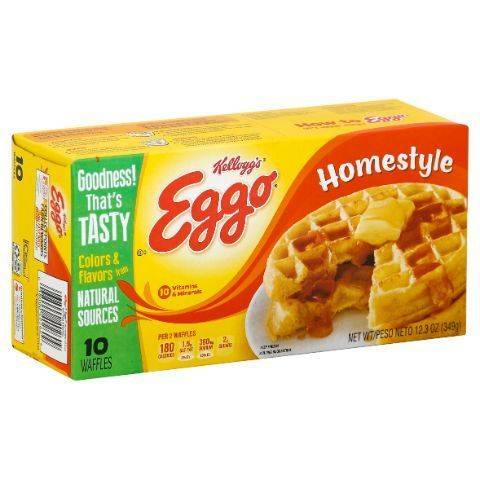 Kellogg's Eggo Homestyle Waffles 10 Pack