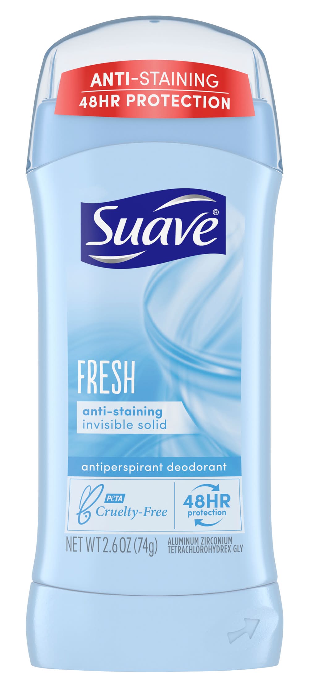Suave Invisible Solid Powder Antiperspirant Deodorant (2.6 oz)