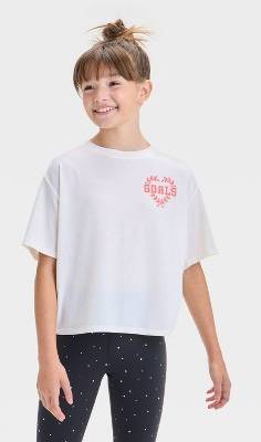 All In Motion Boxy Graphic T-Shirt, S