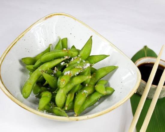 Edamame con shichimi