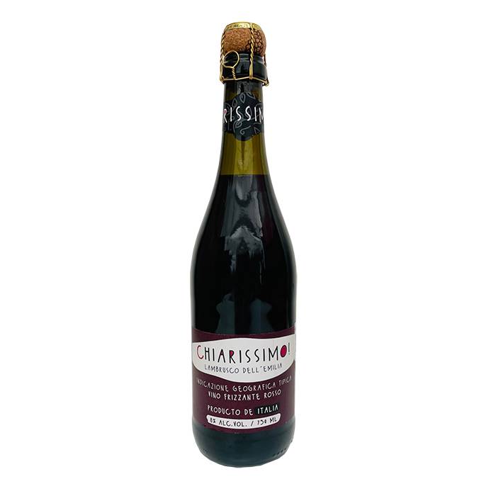 Vino Tinto Chiarissimo Lambrusco Dell Emilia IGT 750 ml