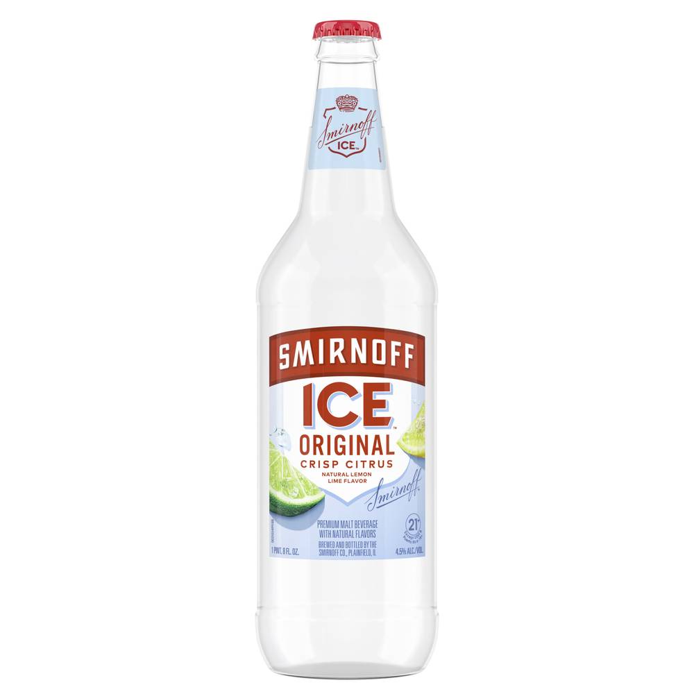 Smirnoff Ice Lemon-Lime Original Malt Beverage Beer (24 fl oz)