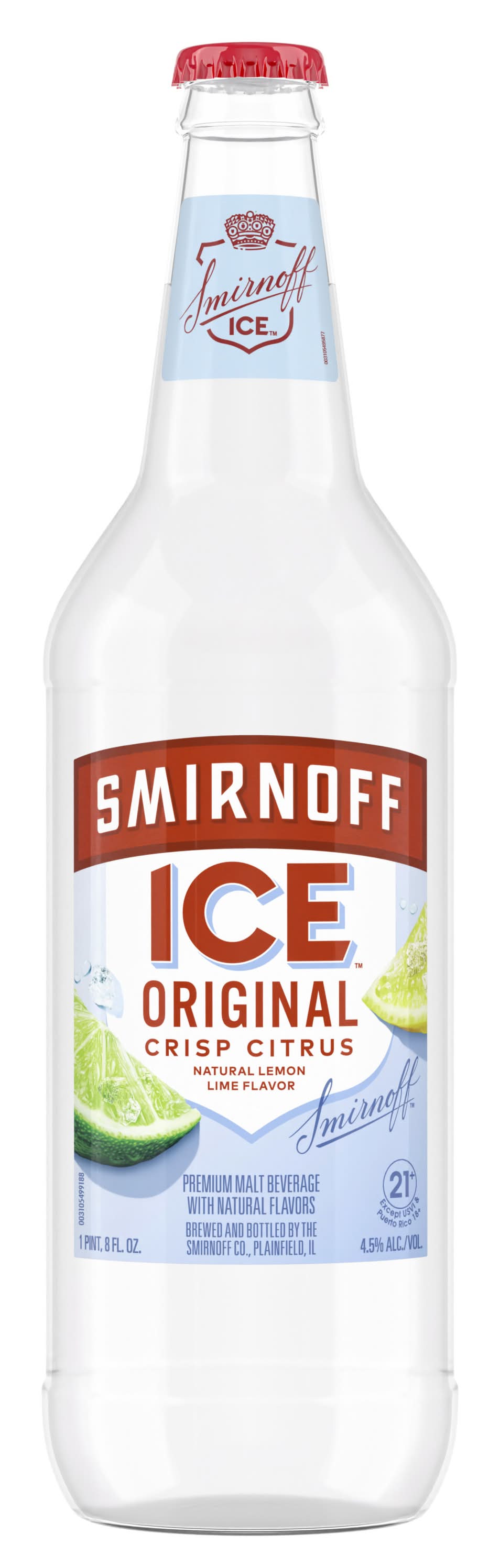 Smirnoff Premium Original Malt Beverage Cocktail, Lemon (24 fl oz)