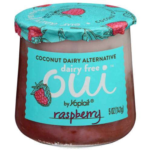 Yoplait Oui Raspberry Dairy Free Yogurt