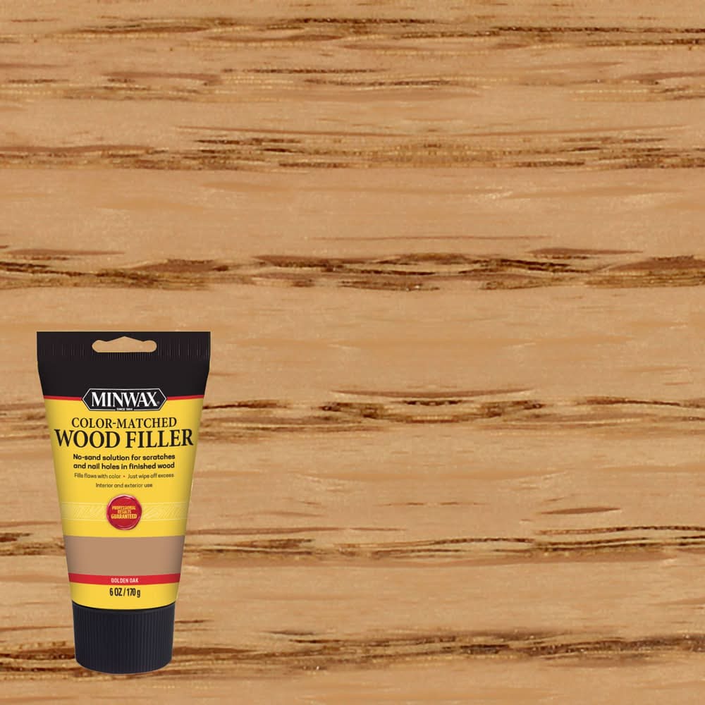 Minwax Color-Matched Golden Oak Wood Filler 6 Oz